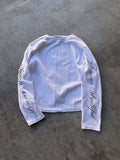 Autumn and Winter New Round Neck Letter Printed Gothic Loose American Style Pullover Casual T-Shirt Top