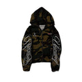 Autumn GRUGE Camouflage Aesthetics Harajuku INS Zipper Hooded Sweatshirt Y2K Street Style Casual Men's and Women's Jackets