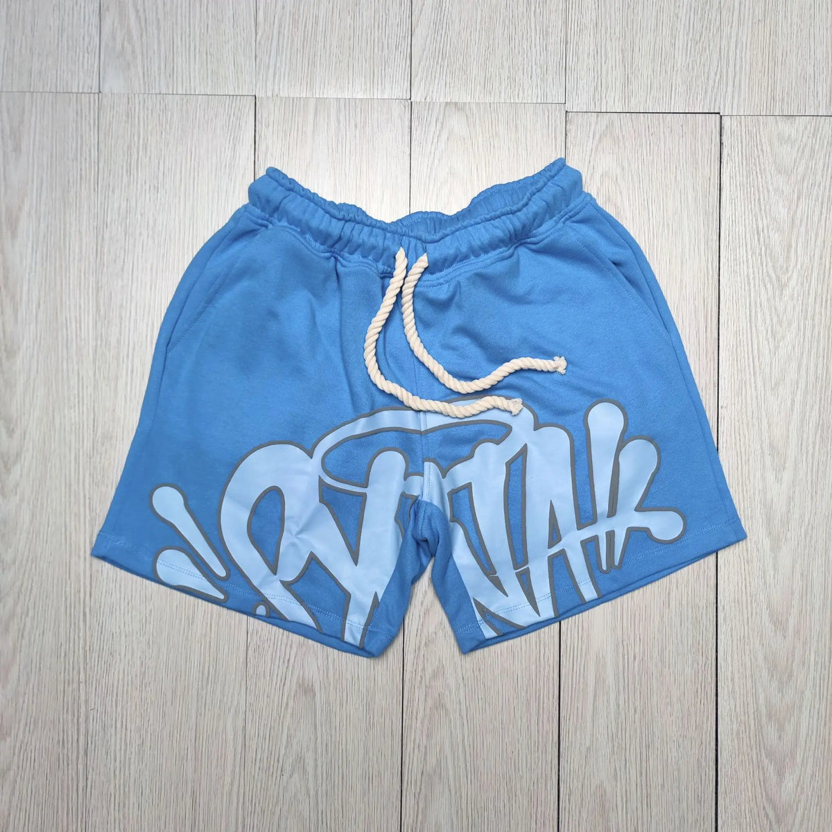 Synaworld Cotton Clothes Casual Summer T-Shirt Shorts Central Cee Y2k Women's Men's Clothing Outfit Tees Streetwear Tops Trunks