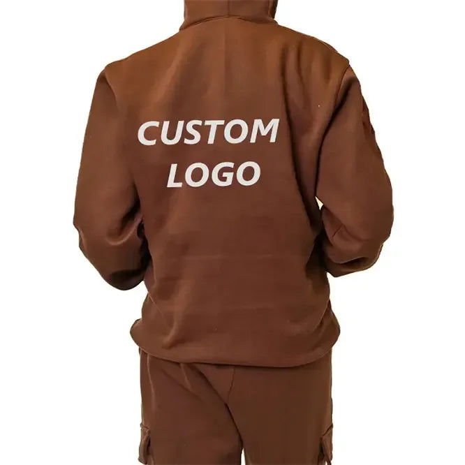 Unisex Black Zip Up Hoodie Oversized Streetwear Hooded Sweatshirt Graphic Letter Print Full Zip Fleece Jacket