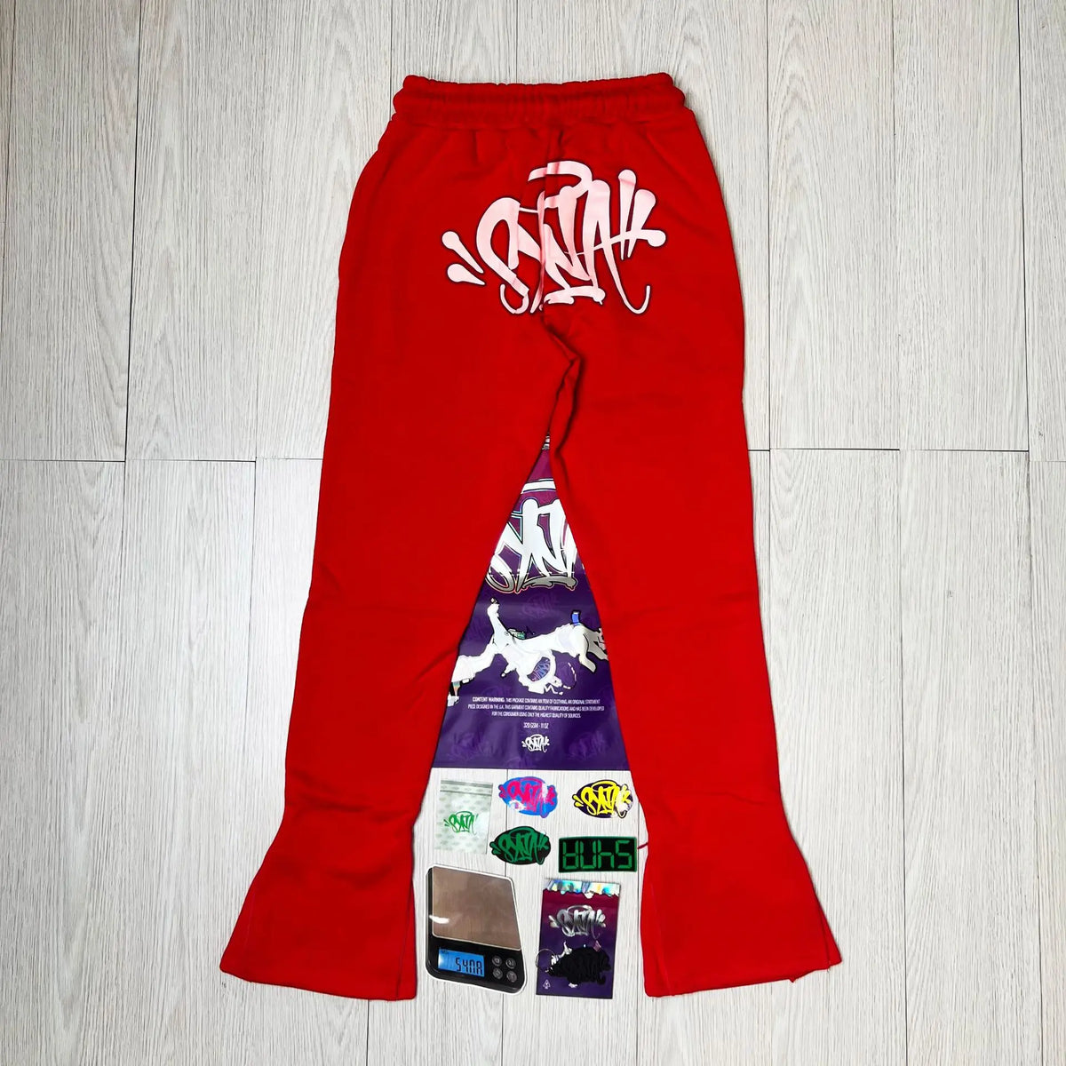 Fashion Synaworld Tops Long Pants Cotton Autumn Winter Tracksuits Hip Hop Men Women Unisex Hooded Sweatshirt Sports Trousers