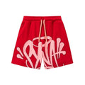 Trendy Brand American Street Graffiti Letter Printed Sports Shorts for Men's Sports and Leisure Quick Drying Beach Pants