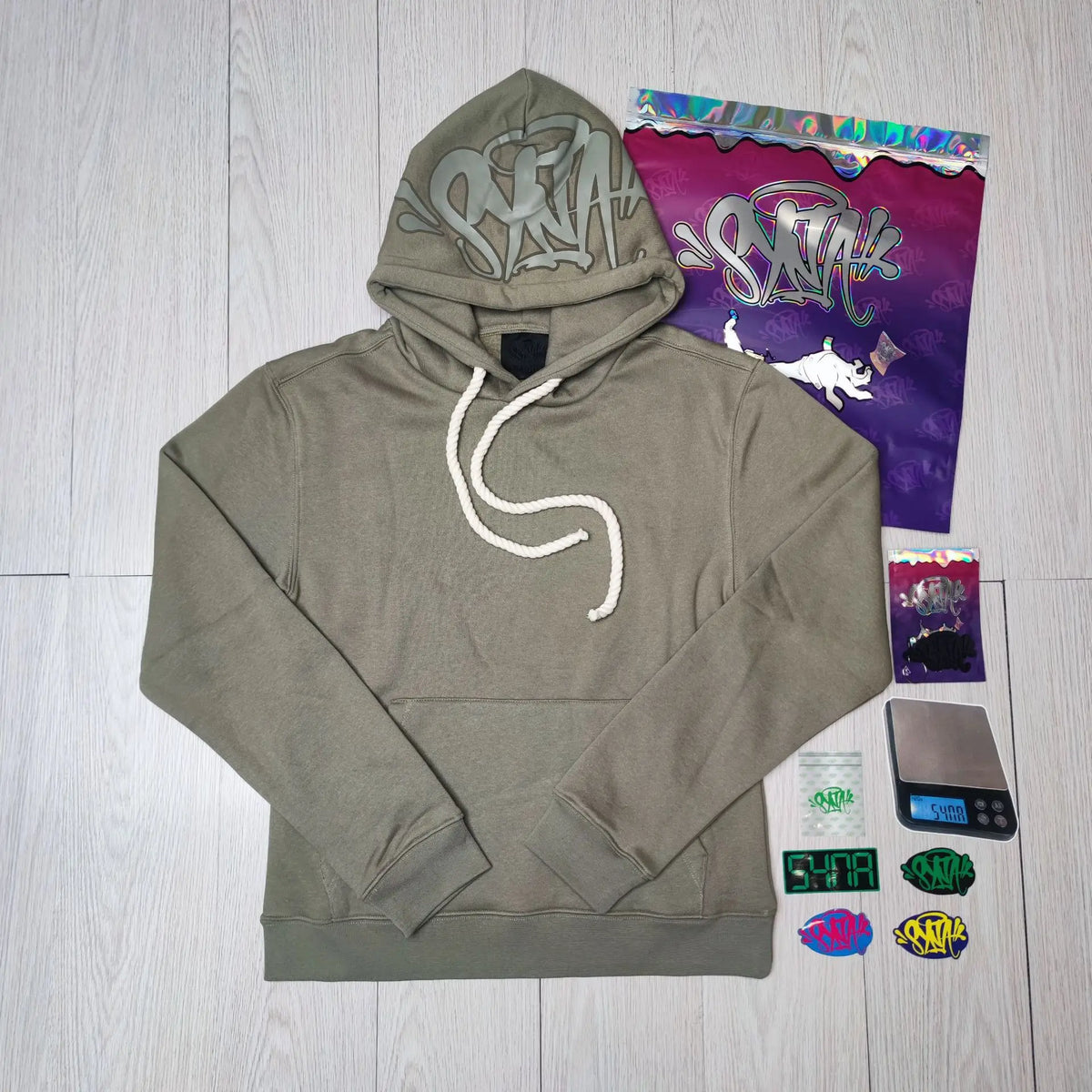 Fashion Synaworld Tops Long Pants Cotton Autumn Winter Tracksuits Hip Hop Men Women Unisex Hooded Sweatshirt Sports Trousers